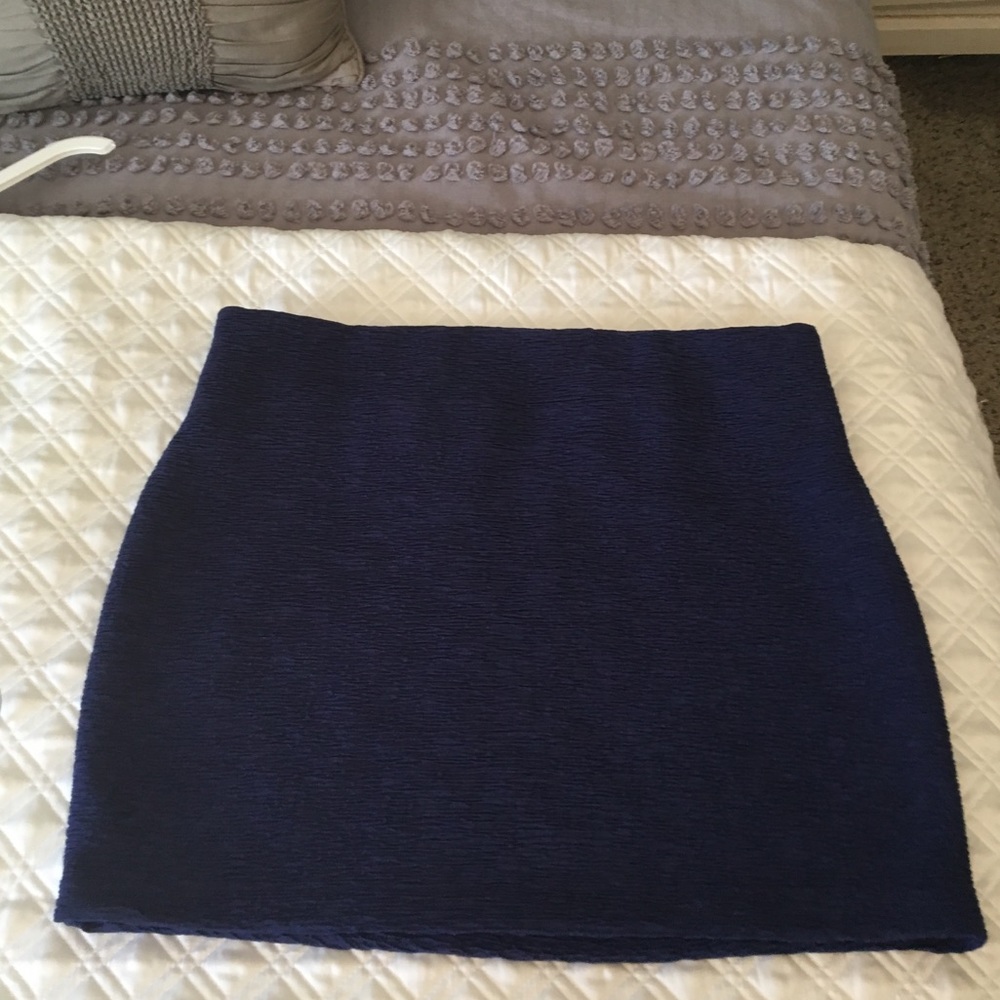 Purple body con skirt by BCBG next gen, size Large